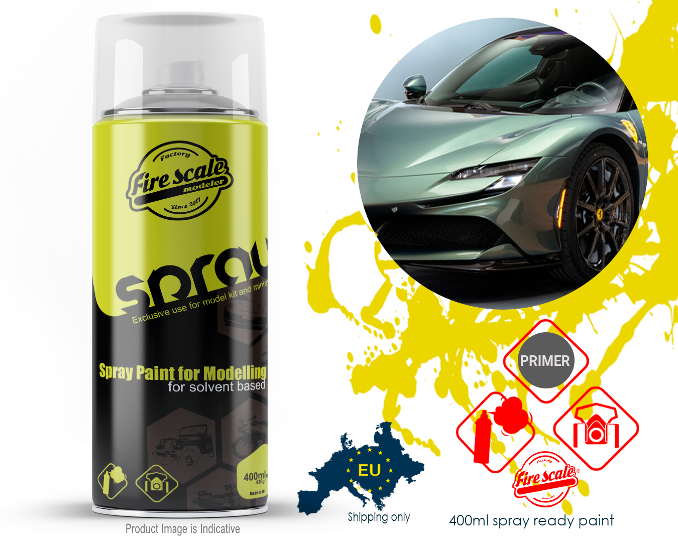 Verde Militare Ferrari 400ml