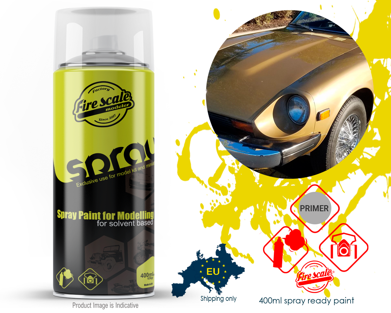 Nissan 260Z 1974 Deep Gold 400ml