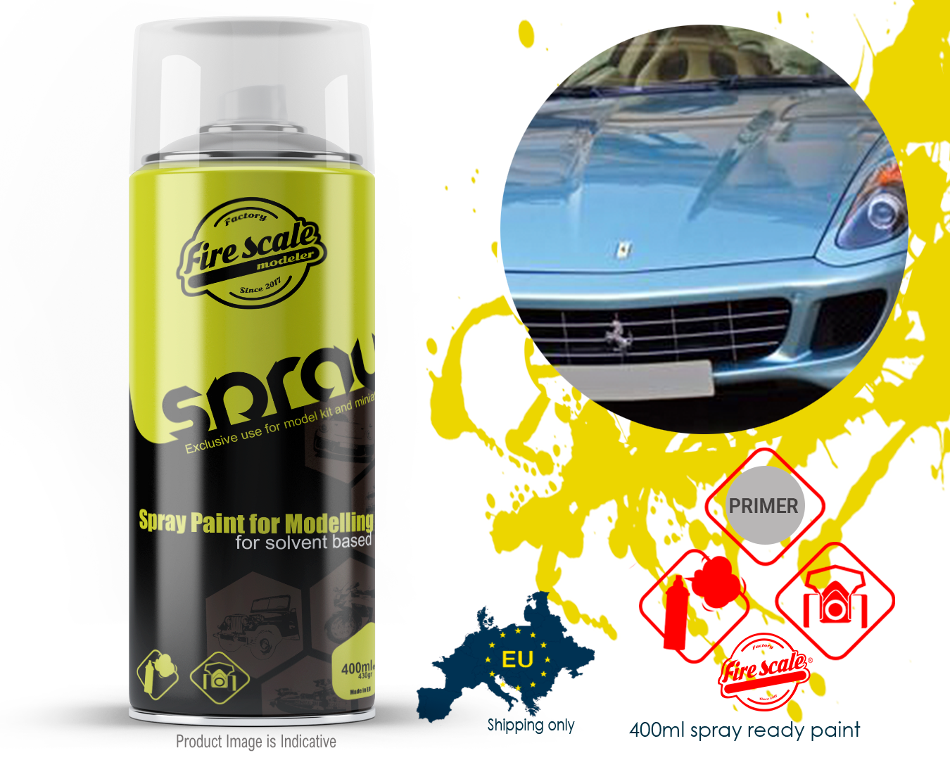 Celeste Ferrari 400ml