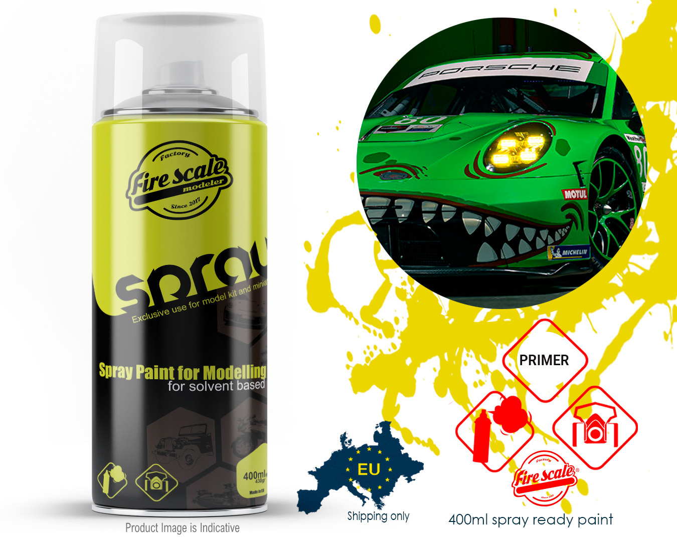 Porsche 911 GT3R Rexy Livery 400ml