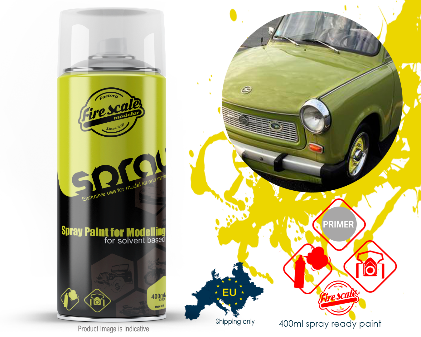 Panama Green Trabant 601 LX 400ml