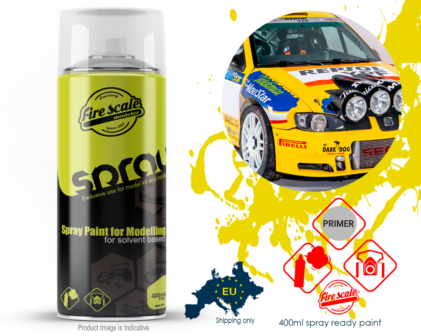 Seat Cordoba WRC 1999 Color 400ml