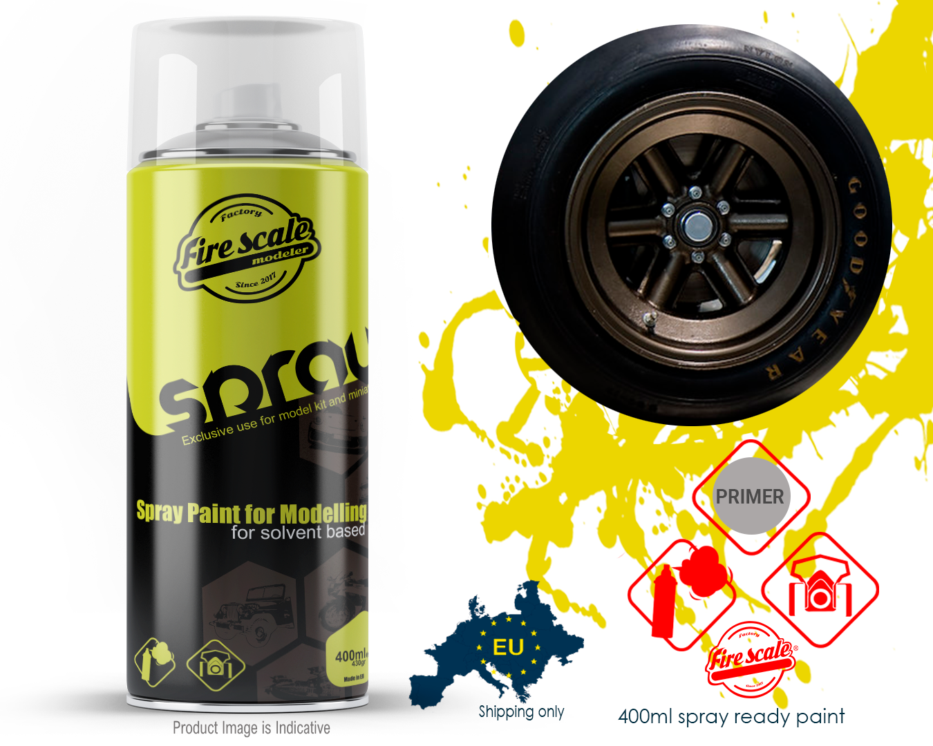 Dark Bronze Wheels 400ml