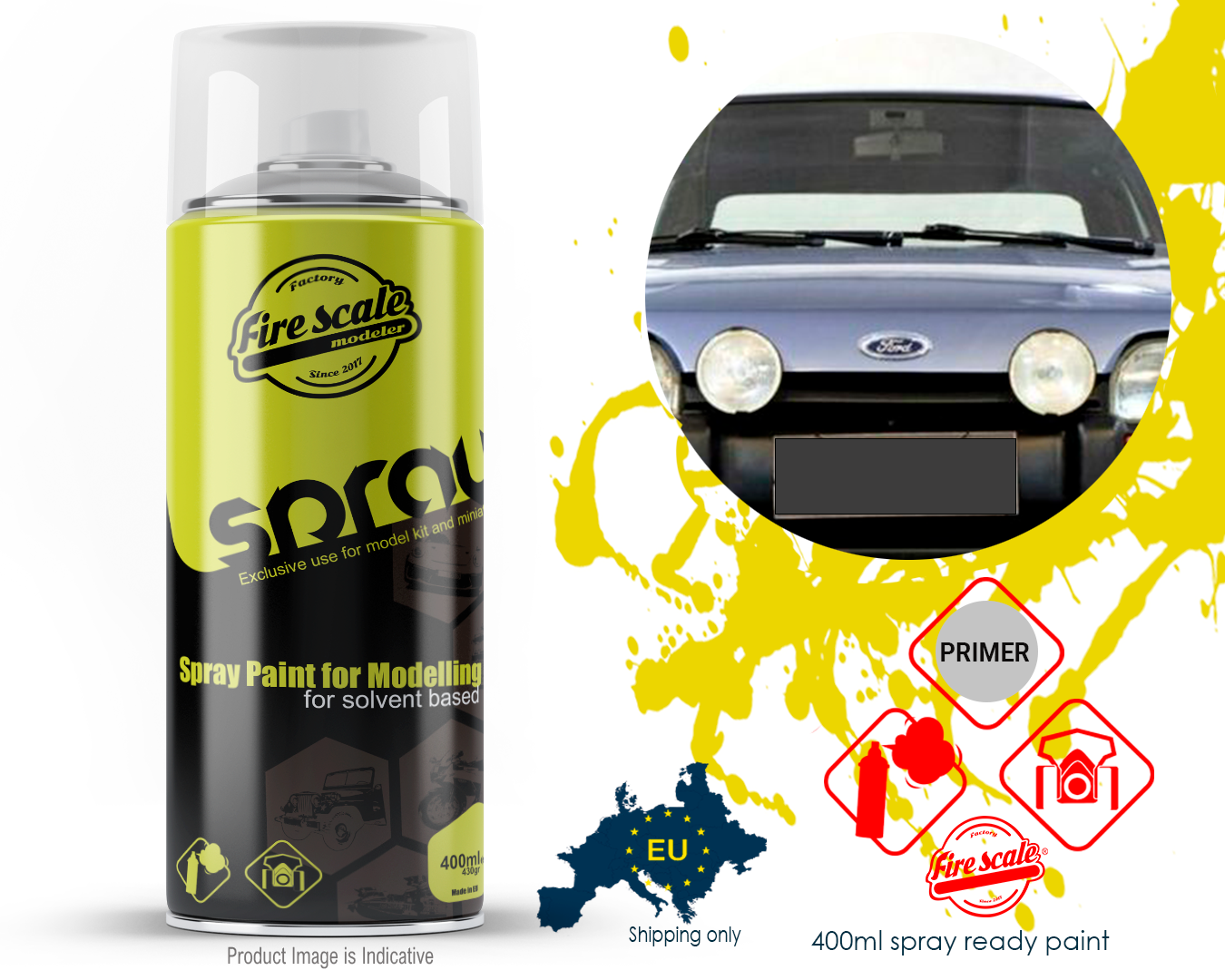 Mistral Blue Ford 400ml