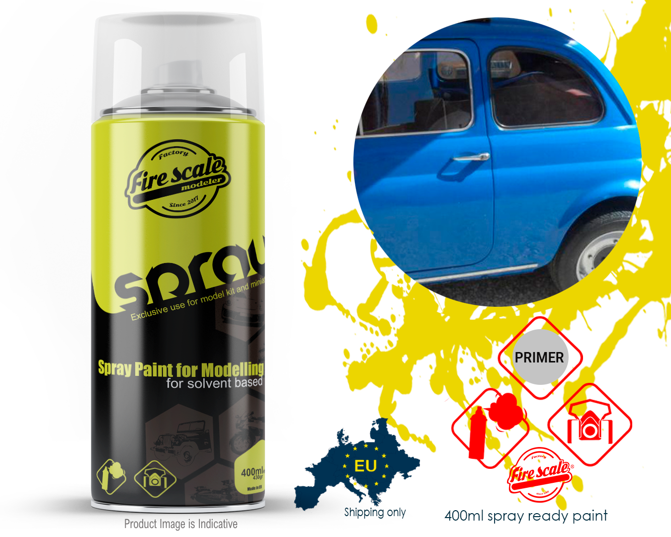 Blue Francia Fiat 400ml