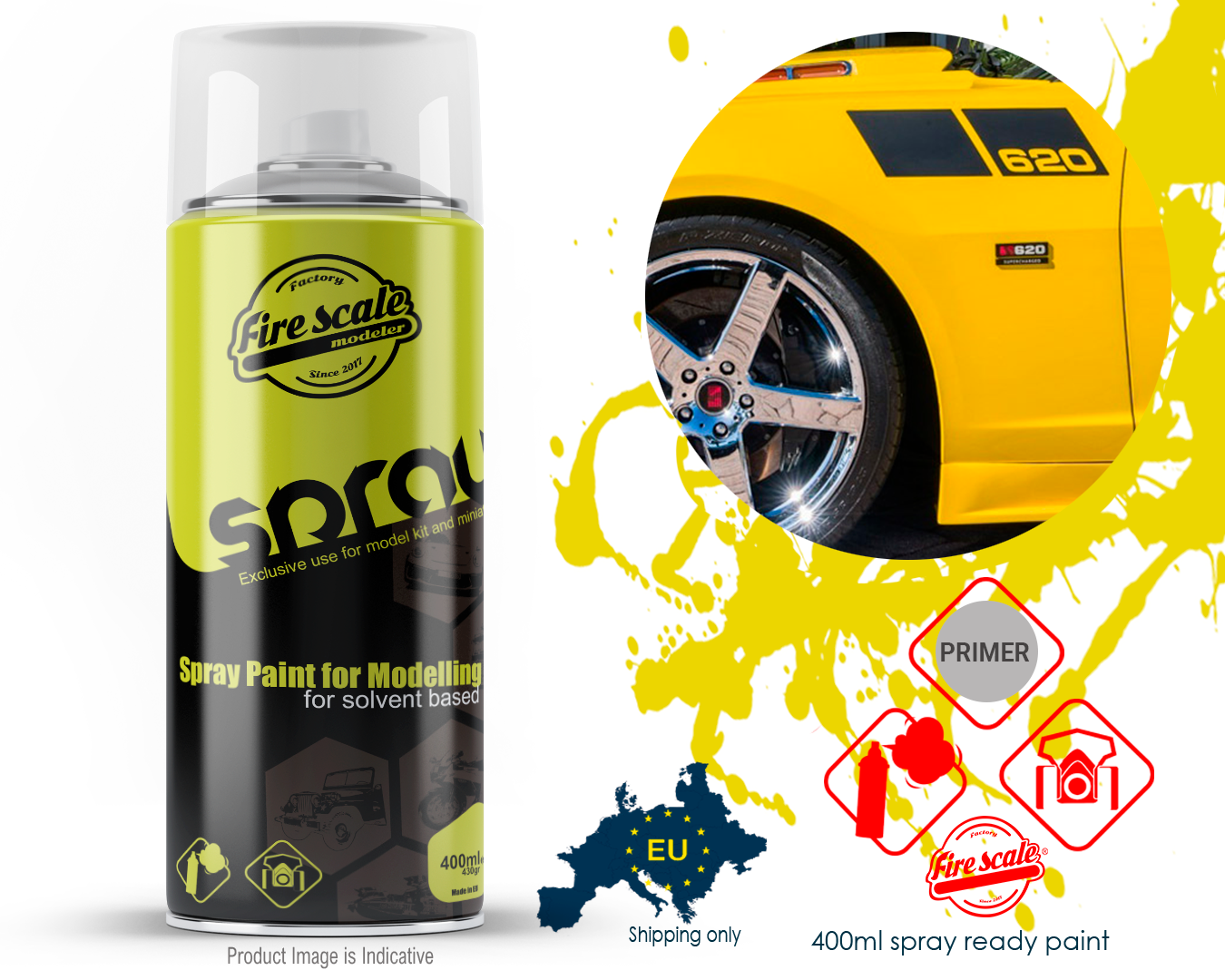Speedlab Yellow Mustang 400ml