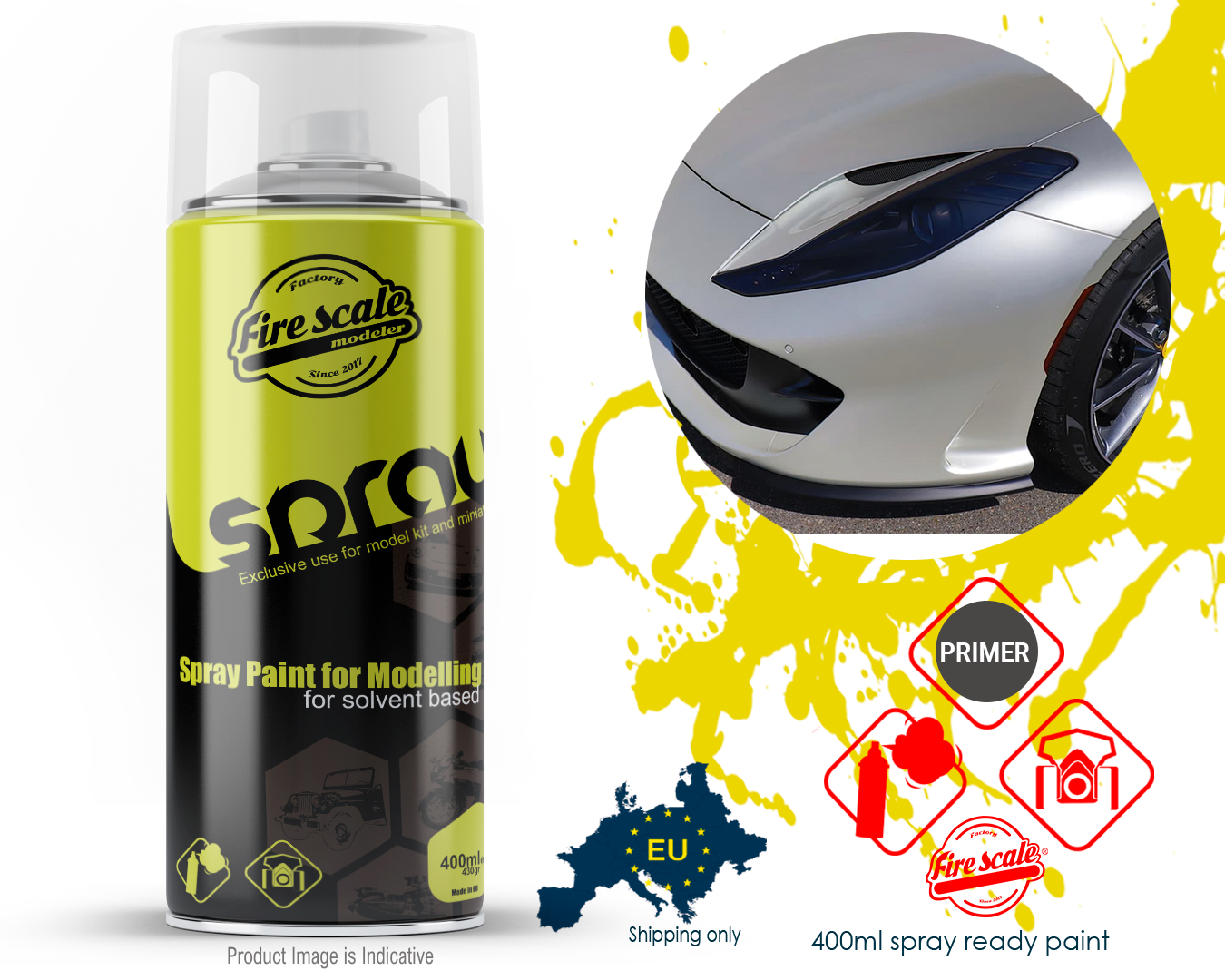 Bianco Fugi Ferrari 400ml