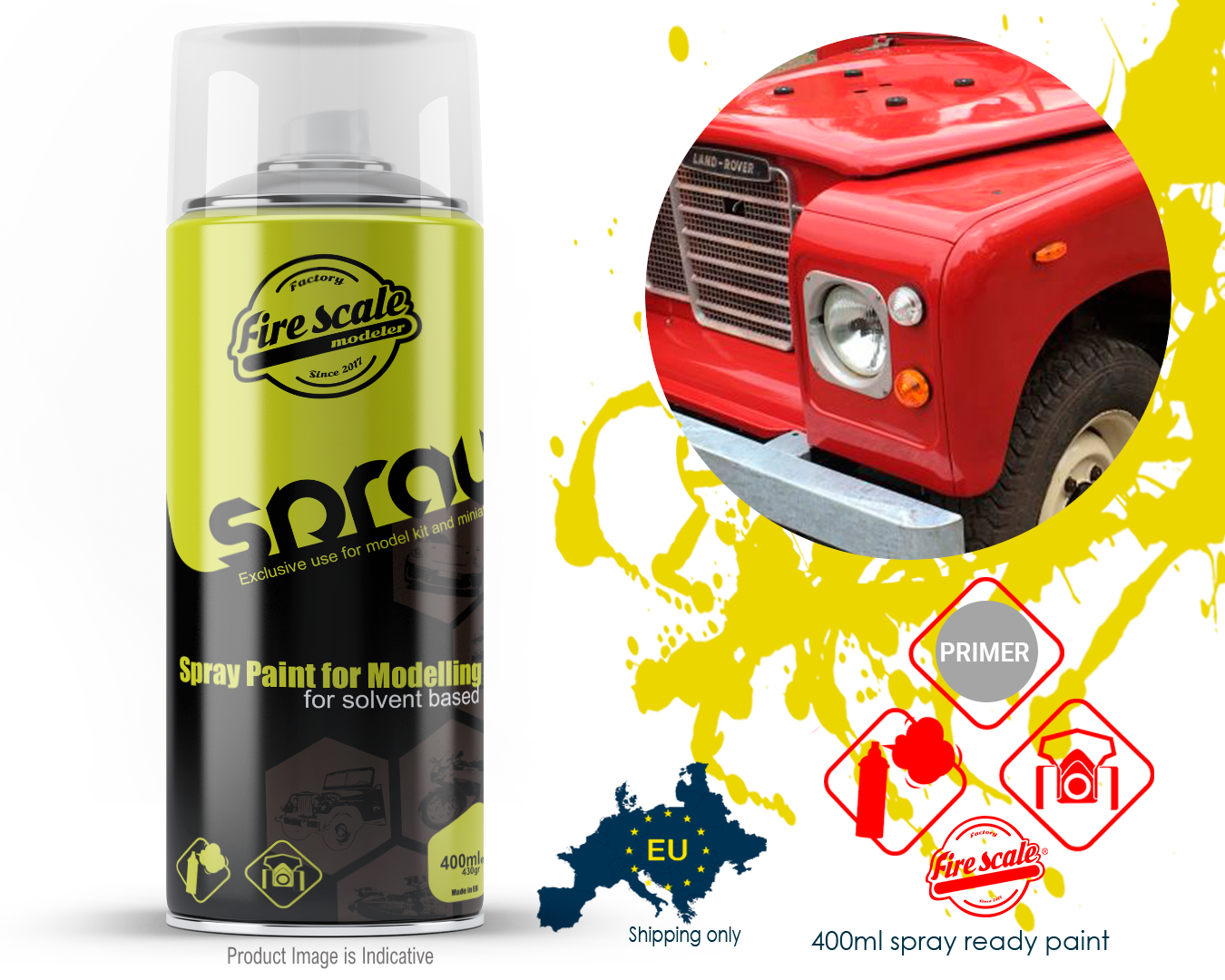 Masai Red Land Rover 400ml