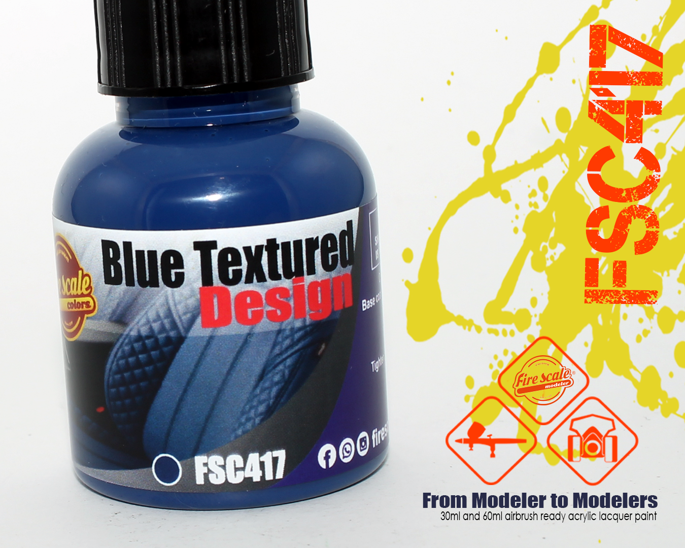 Blue Textured Design