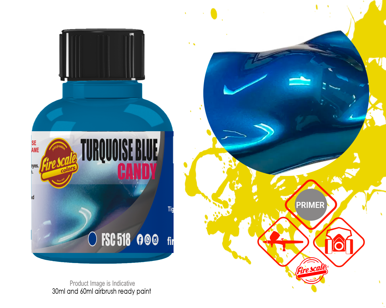 Turquoise Blue Candy