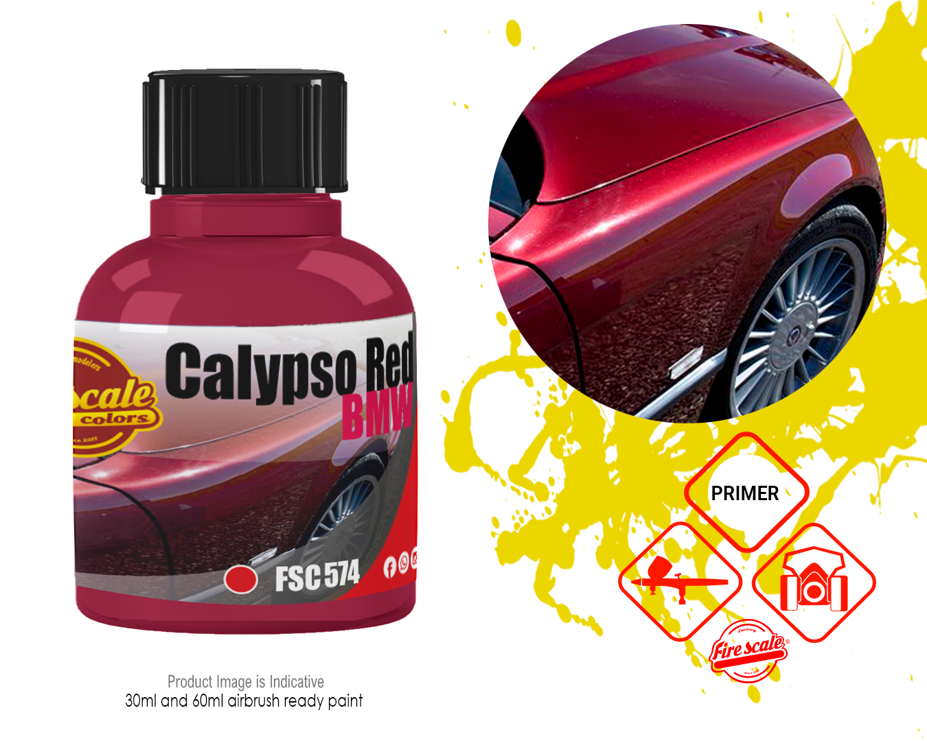 Calypso Red BMW