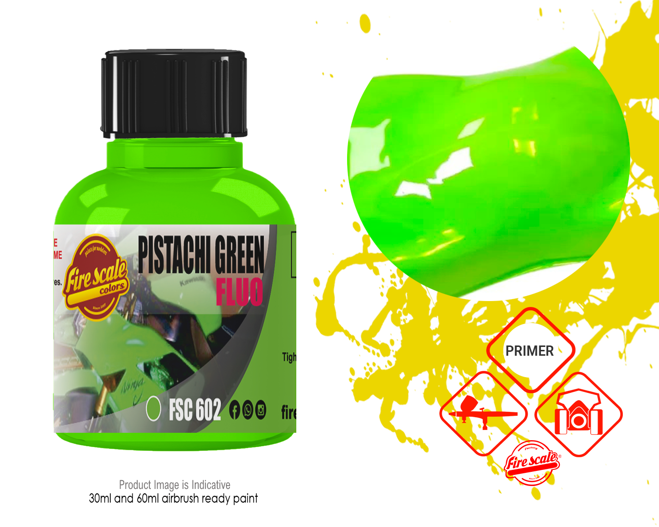Pistachi Green Fluo
