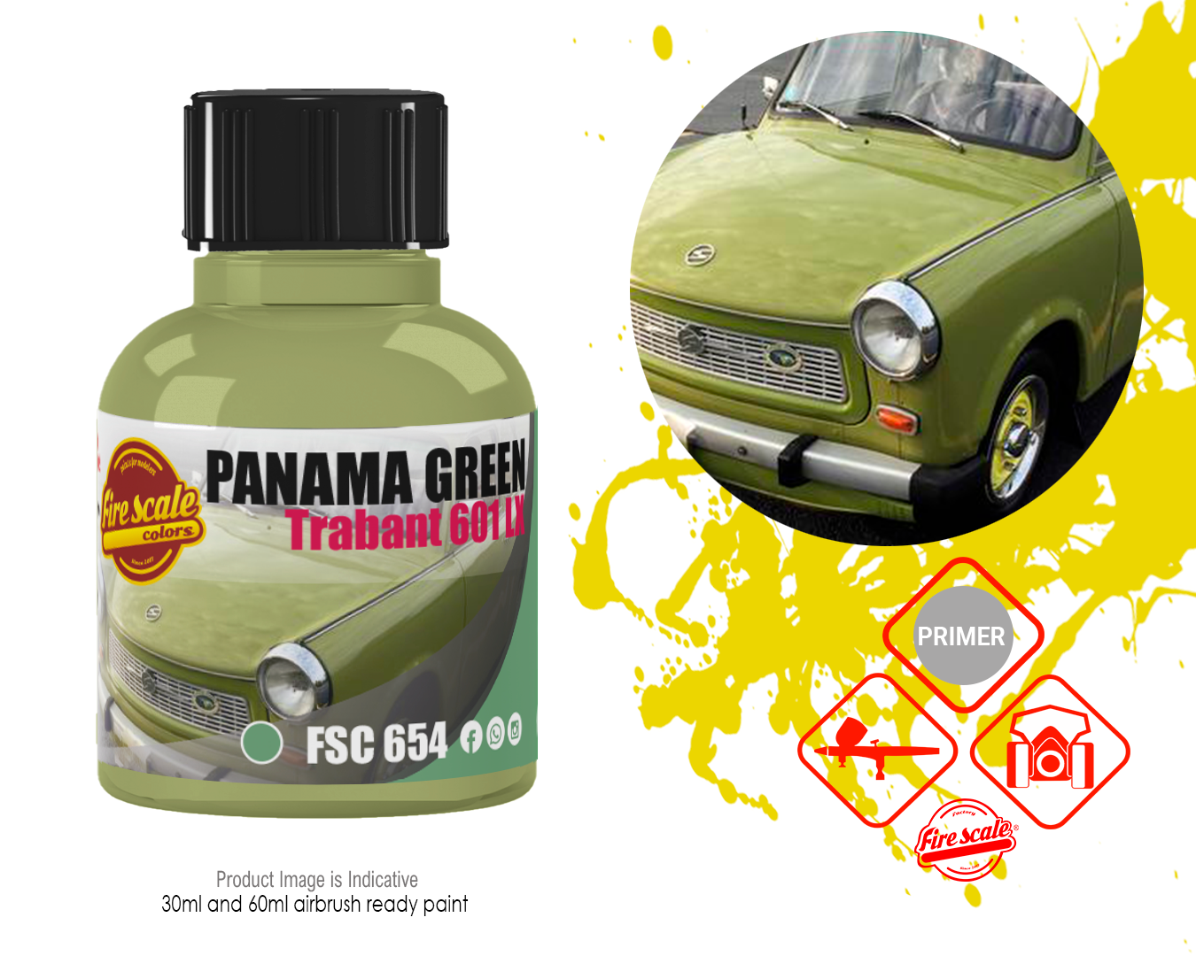 Panama Green Trabant 601 LX