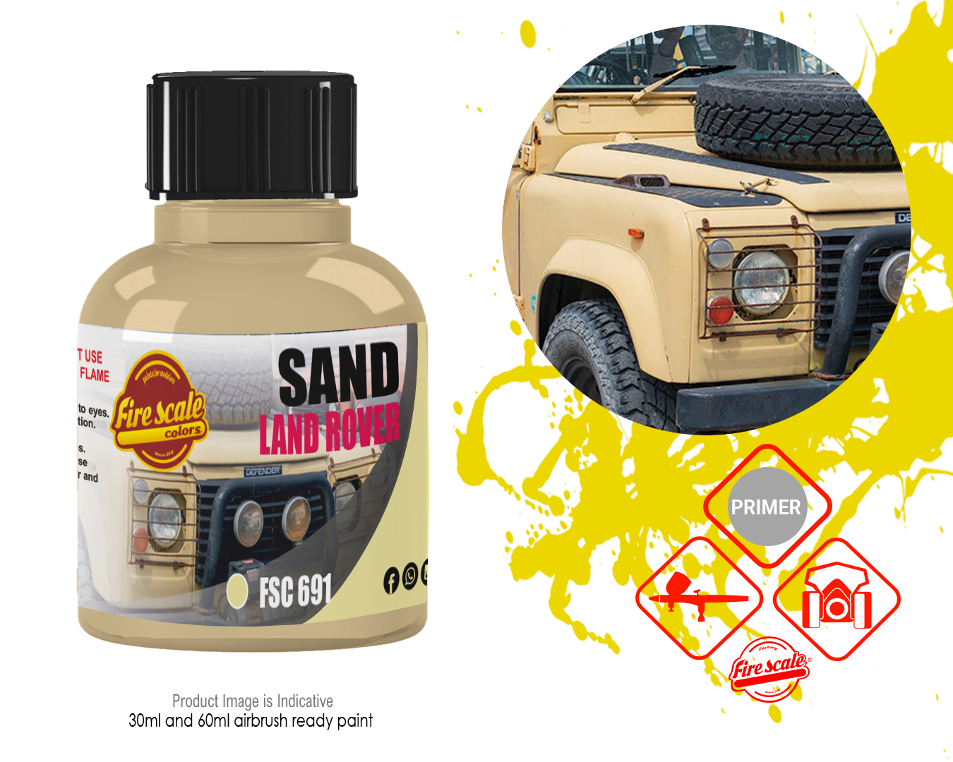 Sand Land Rover