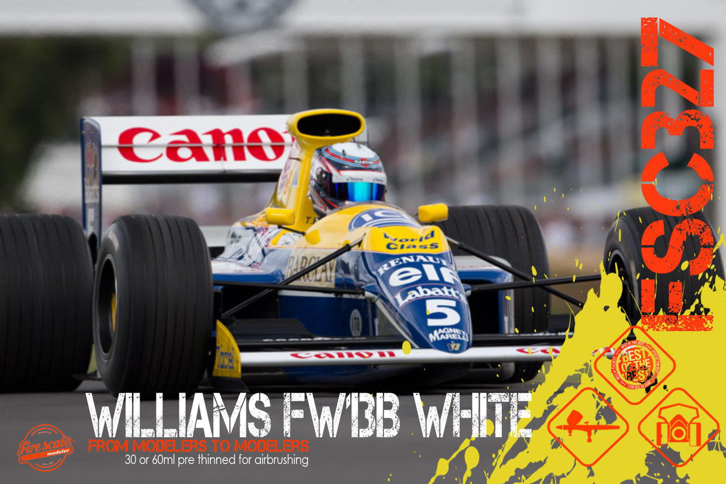 1990 Williams FW13B Renault White