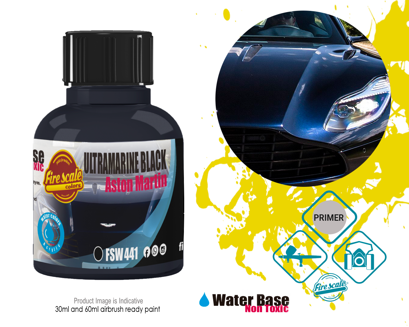 Ultramarine Black Aston Martin