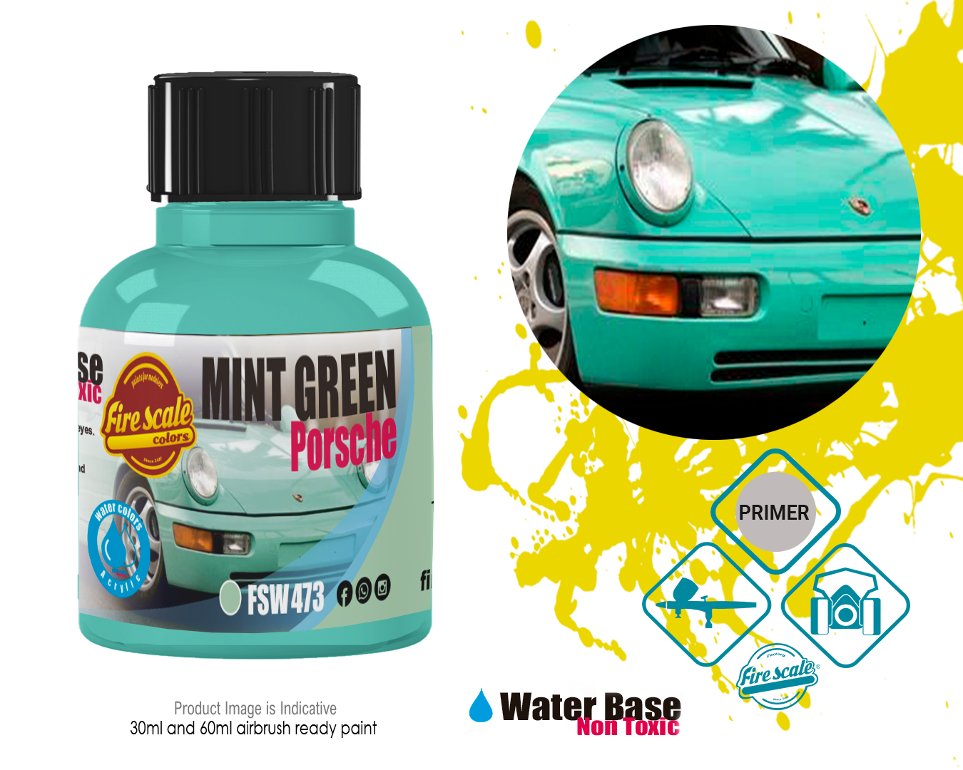 Mint Green Porsche