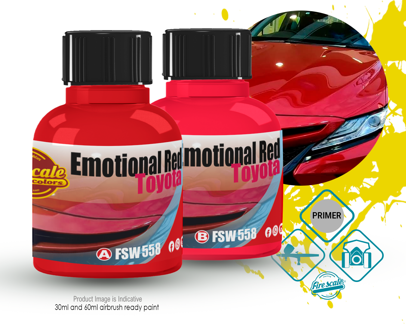 Emotional Red Toyota