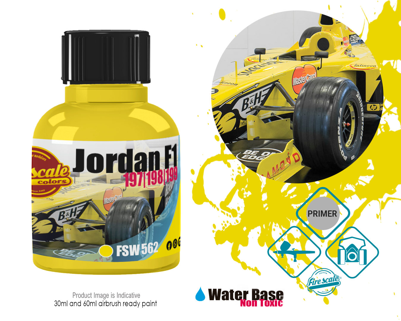 Jordan 197/198/199 Yellow