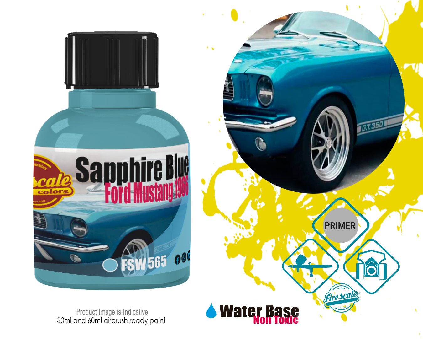 Ford Mustang 1966 Sapphire Blue