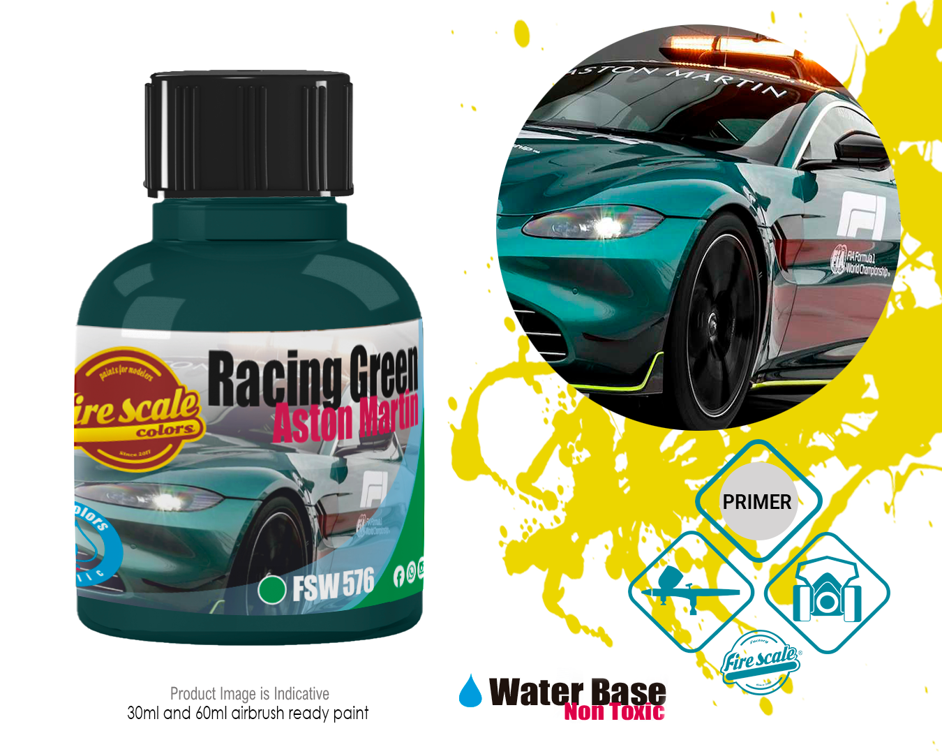 Racing Green Aston Martin