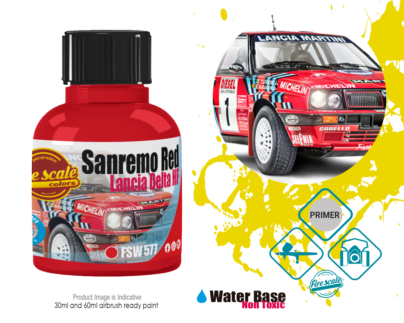 Sanremo Red Lancia Delta HF