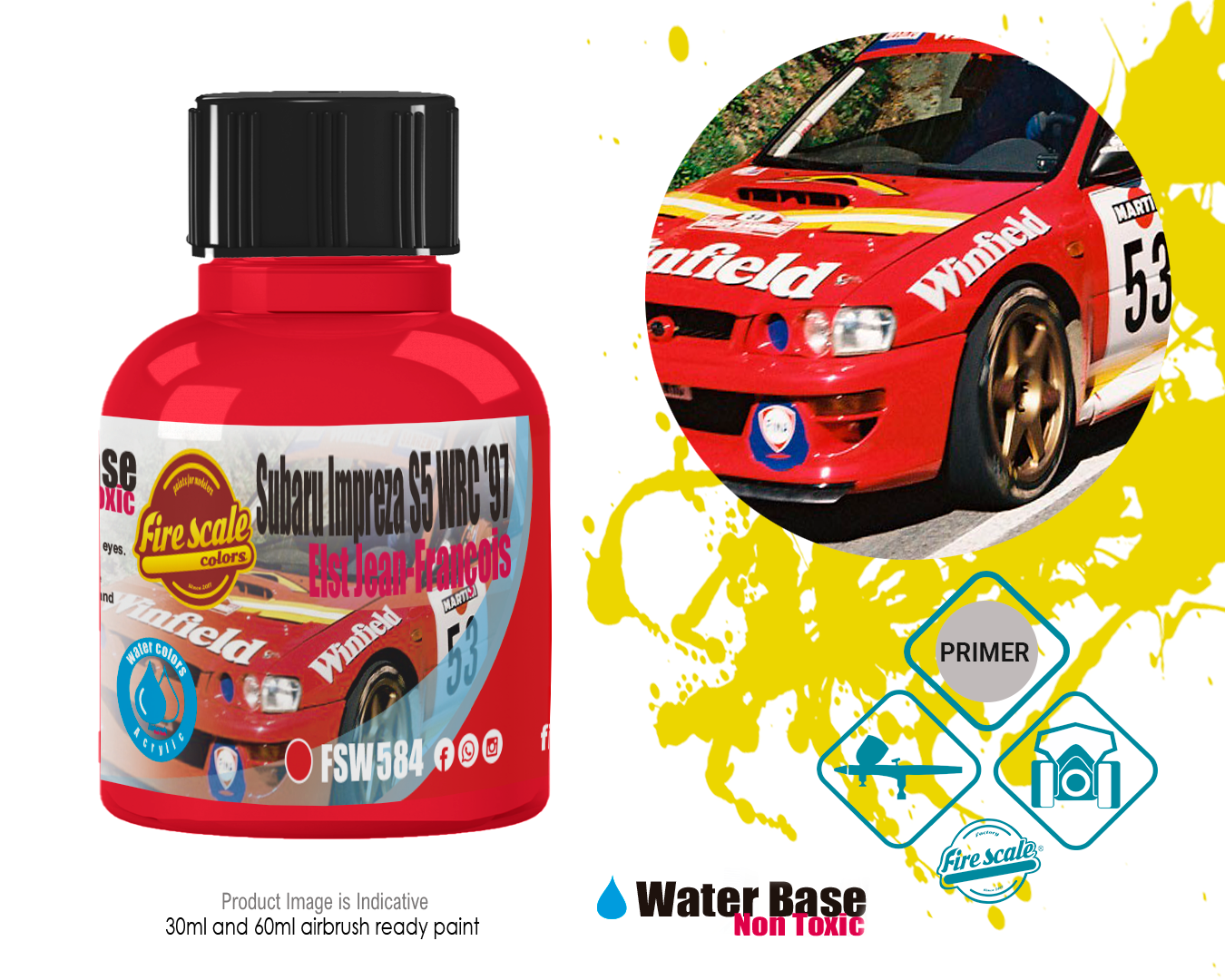 Subaru Impreza S5 WRC '97 Elst Jean-François