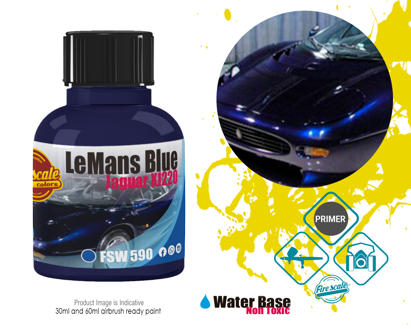 LeMans Blue Jaguar XJ220