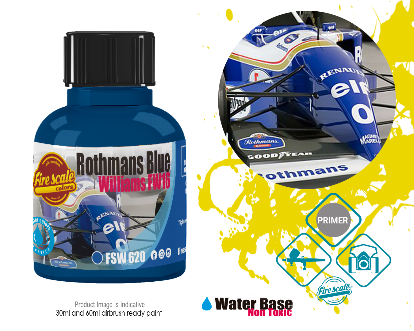 Williams FW16 Rothmans Blue