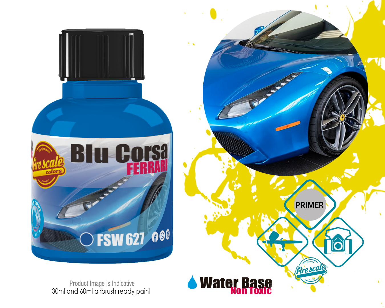 Blu Corsa Ferrari