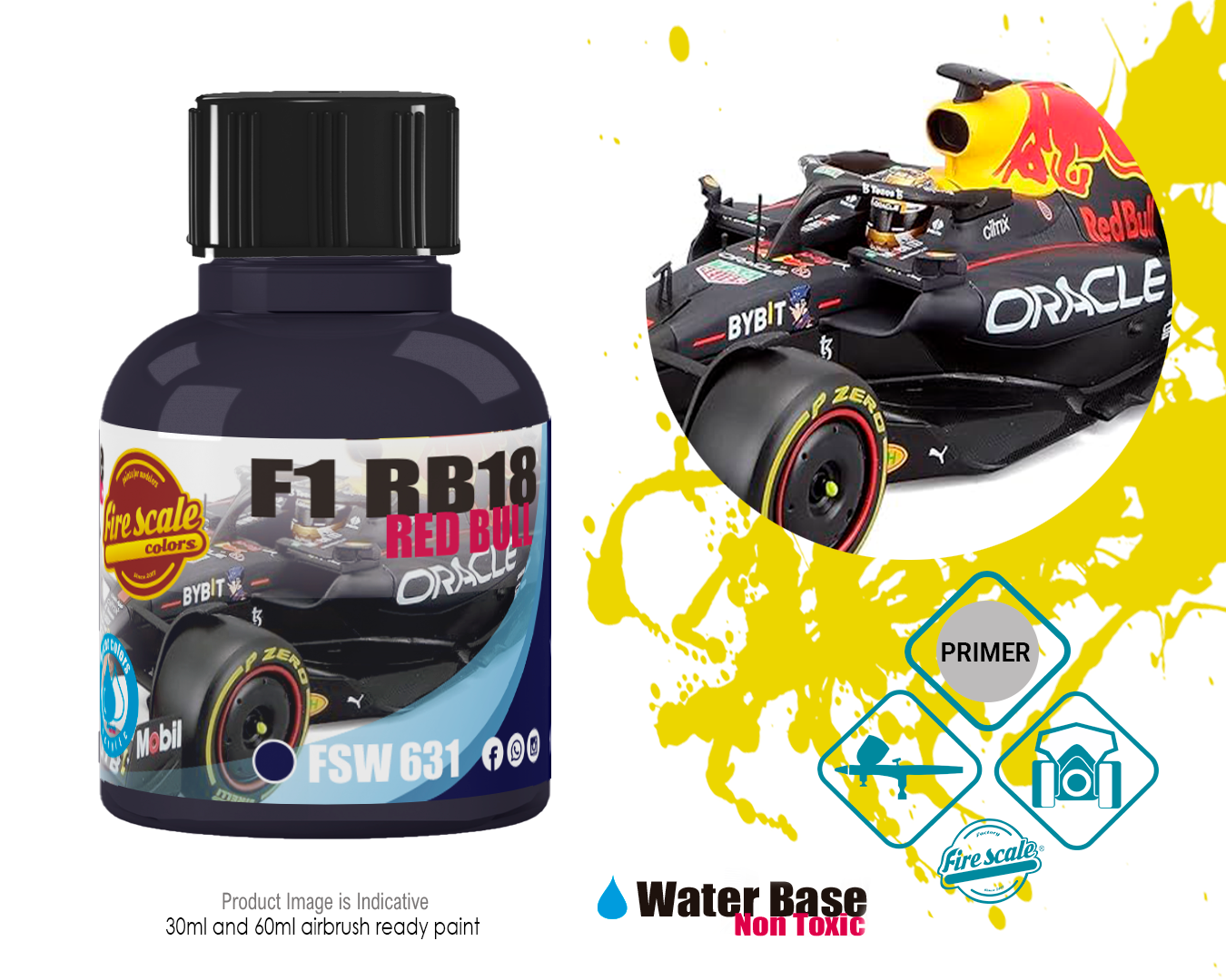 Red Bull RB18 F1 - Matte Blue