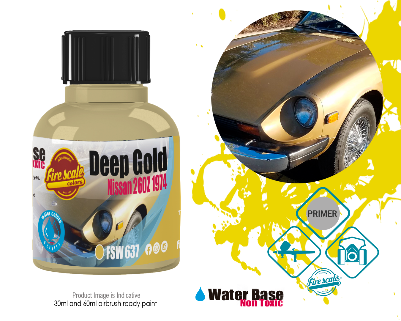 Nissan 260Z 1974 Deep Gold