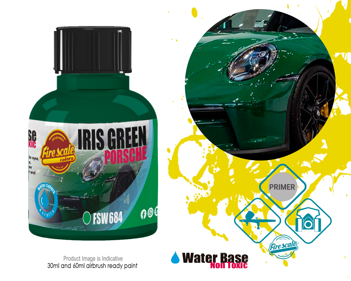 Iris Green Porsche