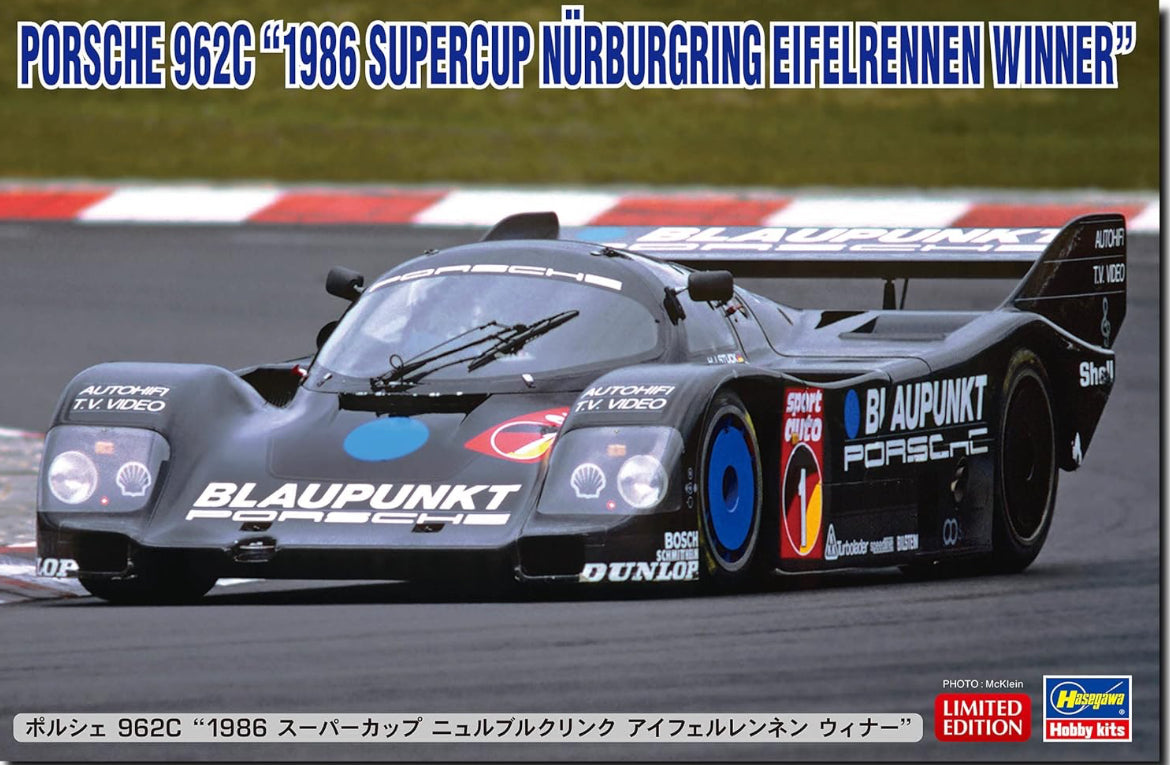 Porsche 962 C n° 1 Blaupunkt Winner ADAC Nürburgring 1986 1/18 Norev 187411 Porsche 962 C n° 1 Blaupunkt Winner ADAC Nürburgring 1986 1/18 Norev 187411