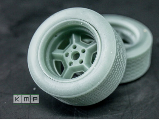 SET OF TARMAC RIMS RONAL 400 - OPEL MANTA GR. B