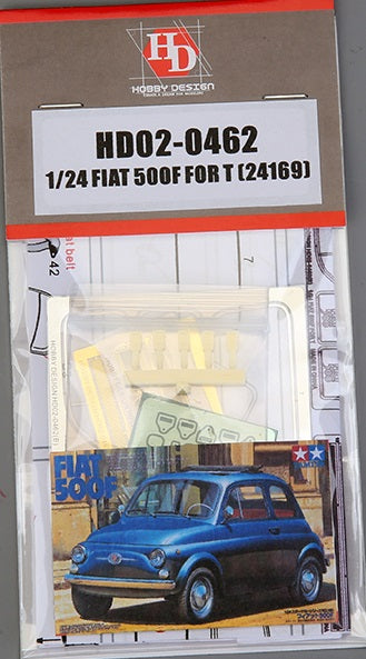 Detail Set Up for the Fiat 500F For T of Tamiya