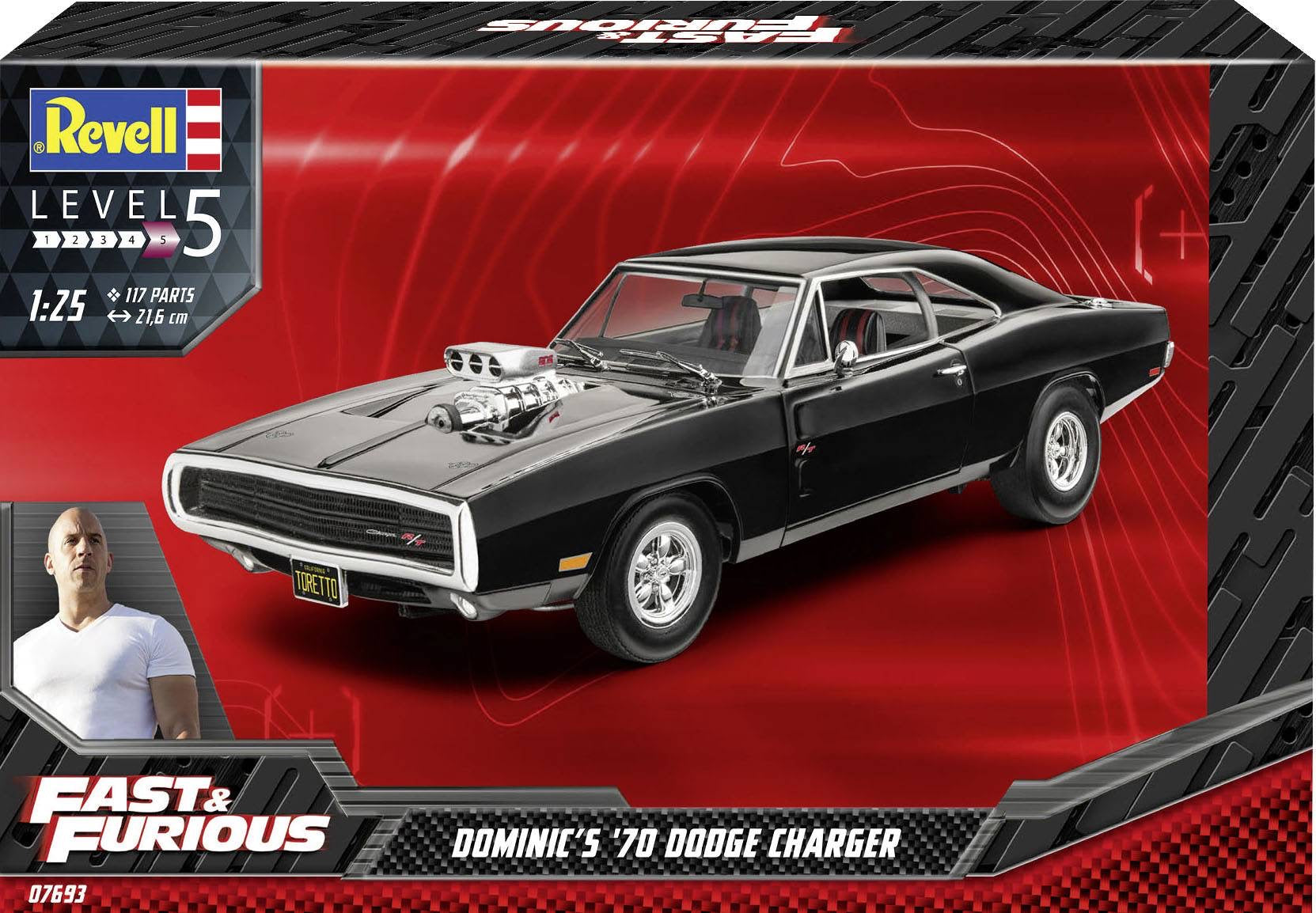 De Toyboys The Fast & Furious Model Kit Dominics 1970 Dodge Charger De Toyboys The Fast & Furious Model Kit Dominics 1970 Dodge Charger