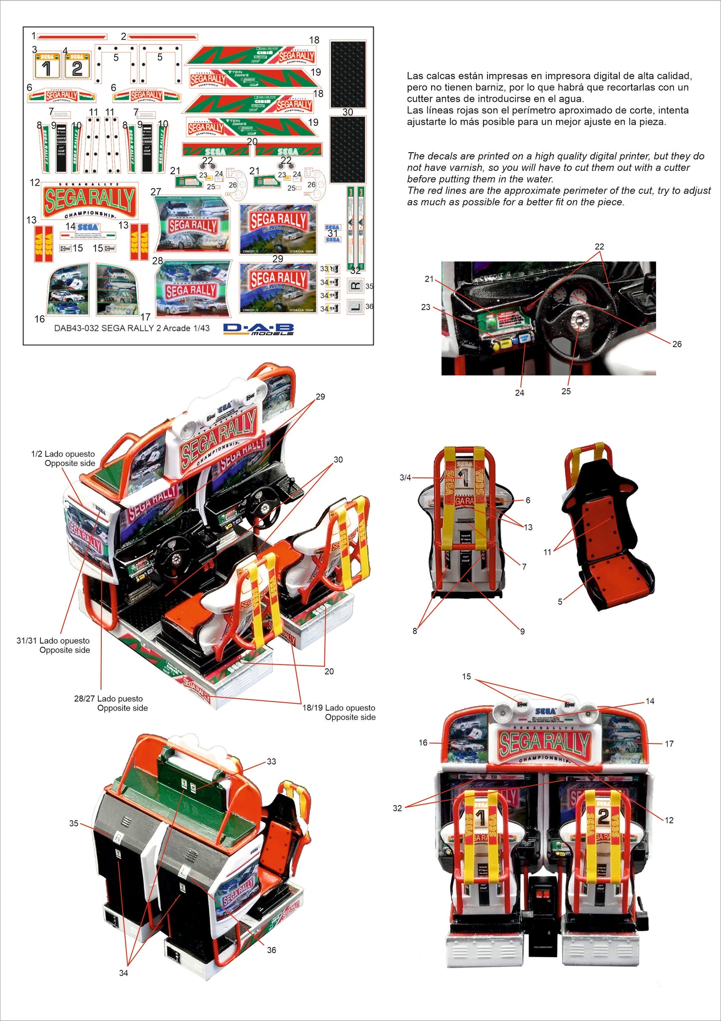 ARCADE SEGA RALLY 2