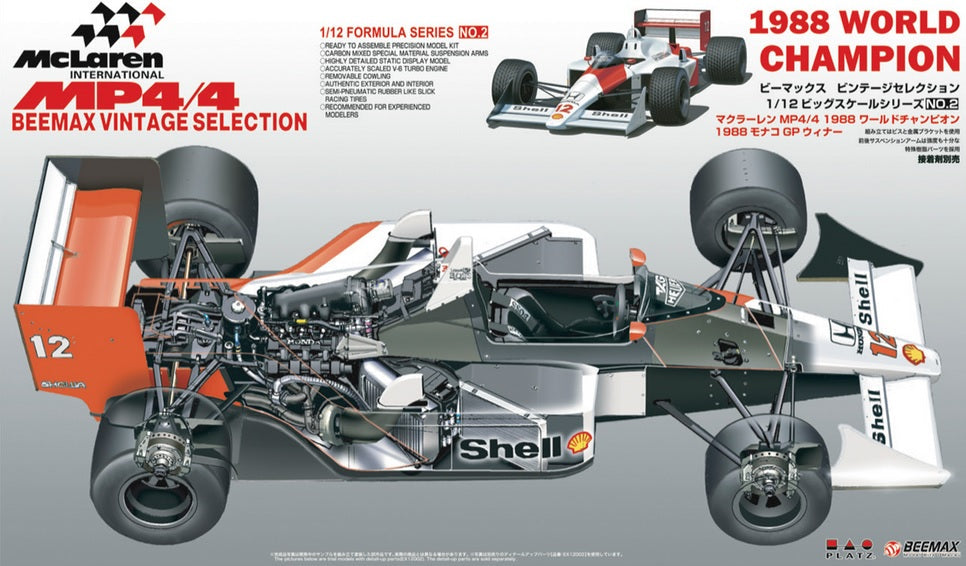 Special Pack McLaren Honda MP4/4 - Monaco Formula 1 Grand Prix