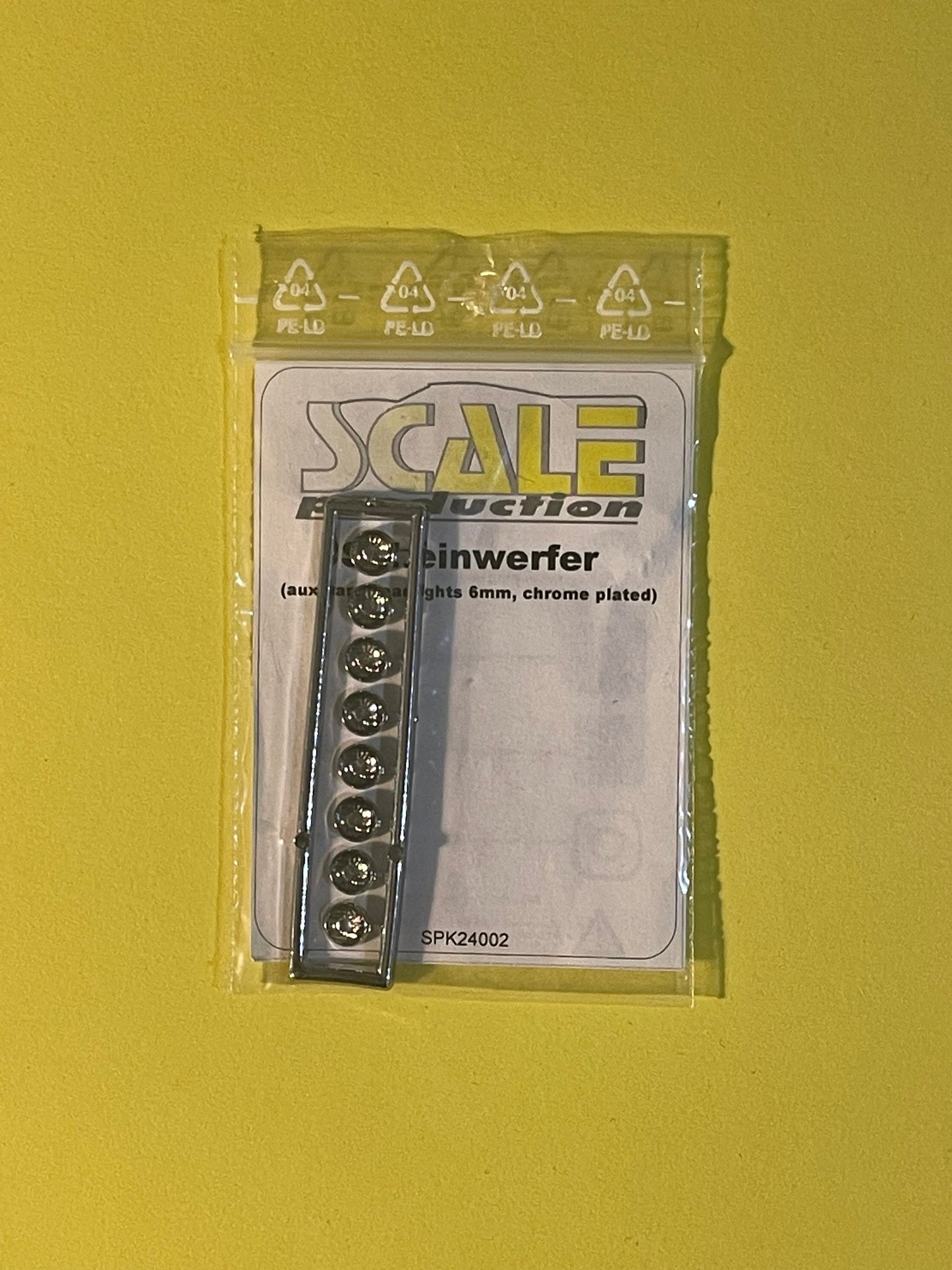 JEU DE PHARES AUXILIAIRES 6MM CHROMÉS