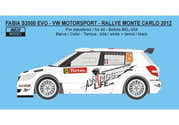 Voiture Rallye 1/43 Skoda Fabia S2000 Monte Carlo 2011 – Modèle Miniature Collection IXO – Boîte Vitrine – BR42 - 8