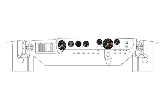 DECALS FORD GT40 MKII DASHBOARD