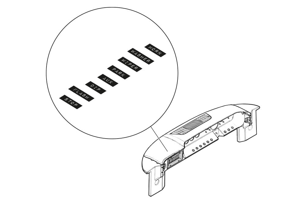 DECALS FORD GT40 MKII DASHBOARD