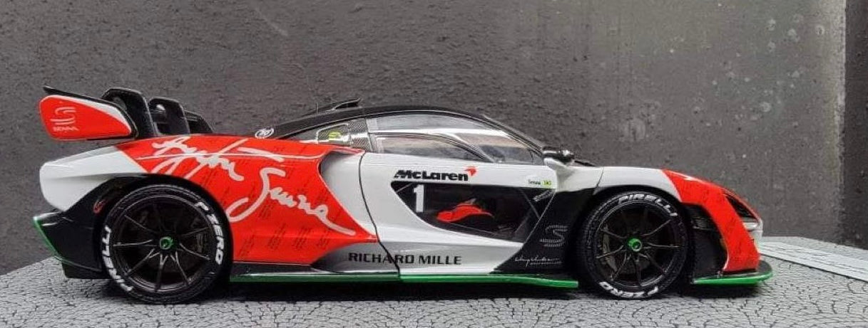 DECALS MCLAREN SENNA RICHARD MILLE