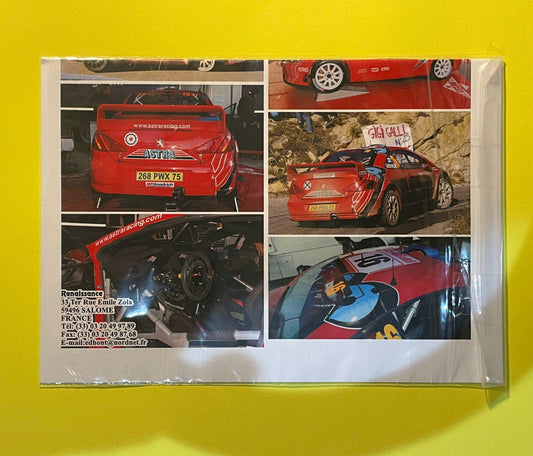 DECALS PEUGEOT 307 WRC - TEAM ASTRA - RALLY MONTE CARLO 2006