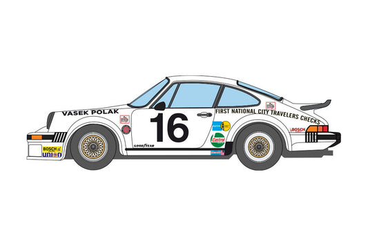 DECALS PORSCHE 934 FIRST NATIONAL CITY TRAVELLERS CHEQUES - SCCA TRANS-AMERICAN CHAMPIONSHIP 1976