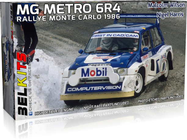 Die cast 1/43 Modellino Auto Mg Metro 6R4 Rally des Garrigues 1986 D Die cast 1/43 Modellino Auto Mg Metro 6R4 Rally des Garrigues 1986 D