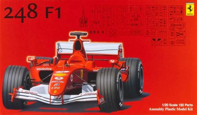Ferrari 248 F1 Michael Schumacher – Hot Wheels Racing 1/18 – Avec boîte - Collection Ferrari 248 F1 Michael Schumacher – Hot Wheels Racing 1/18 – Avec boîte - Collection
