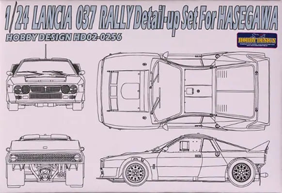 LANCIA 037 DETAIL SET UP