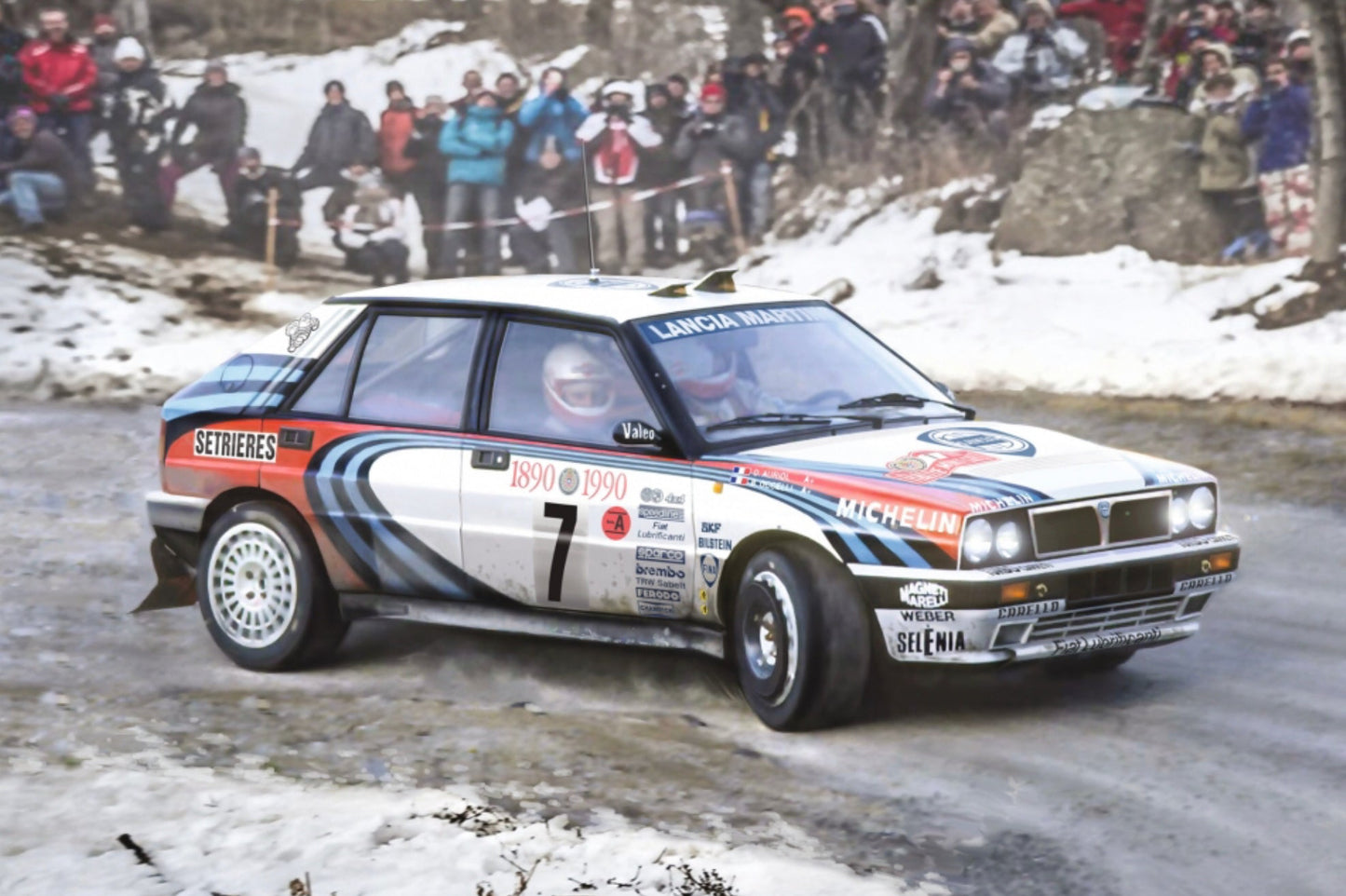 LANCIA DELTA HF INTEGRALE 16V - RALLY MONTE CARLO 1990